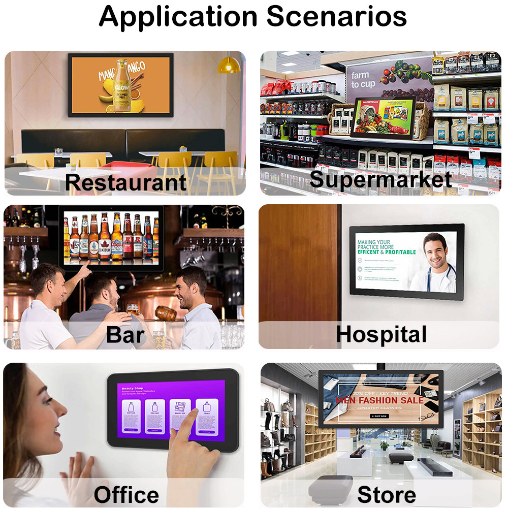 Android 7.1 27 Inch Tablet Interactive Touch Screen Digital Signage All In One Tablet PC
