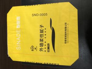 China Colorful Strong Anti - Slip PP Valve Bag , Woven PP Sacks Resist Moisture wholesale