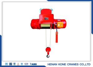China 18m/min 1.5 Ton Electric Wire Rope Hoist Winch wholesale