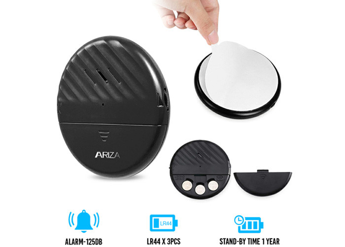 130db Wireless Vibration Security Alarm 34g No Wiring Needed