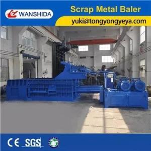 China Heavy Duty Industrial Baler Machine 400 Ton Scrap Car Baler 110kW wholesale