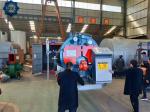 3Ton 3000kg 10 Bar Fully Skid Mounted Natural Gas Steam Boiler For Food
