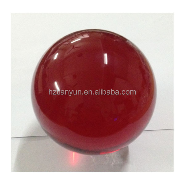 Resin ball 50mm acrylic ball red green blue resin sphere solid color acrylic ball