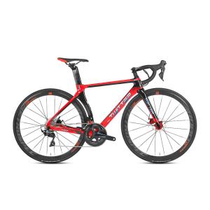 China Disc Brake T800 Carbon Fiber Road Bike SHIMANO 105 R7000-22 Speed wholesale