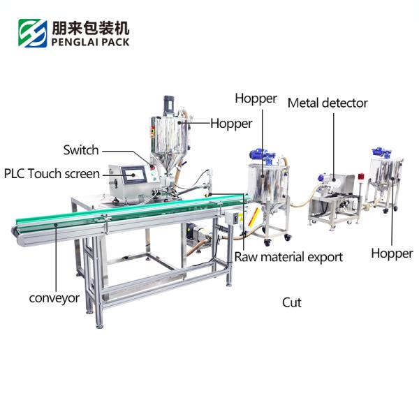 High Precision Rotor Filling Machine 100-1000ml for Beverages / Liquids
