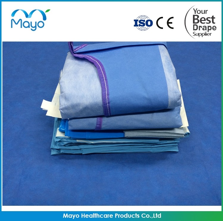 MAYO Surgical C-Section Procedure Pack With Cesarean Drape