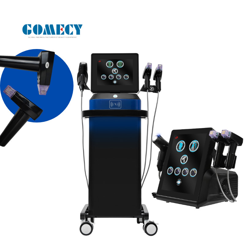 Blue Microneedle RF Machine for Scar Acne Wrinkle Removal 10-150mj/pin Energy Skin Tightening