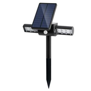 China Solar Lights with Dual Head Waterproof Outdoor Landscape Lighting Garden Light wholesale
