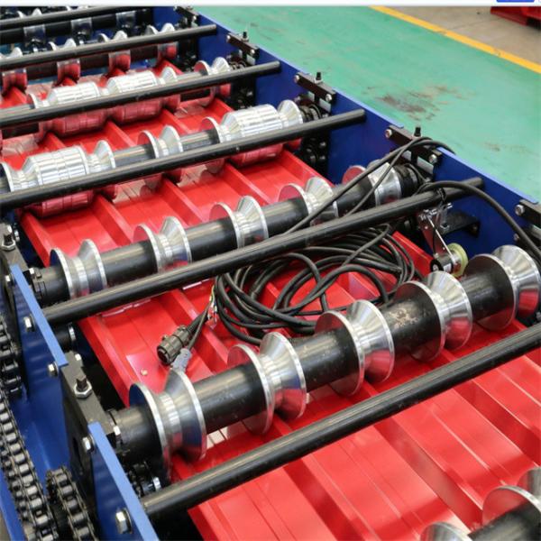 Color steel 15-20m/min roof panel roll forming machine fully automatic 0.3-0.8mm