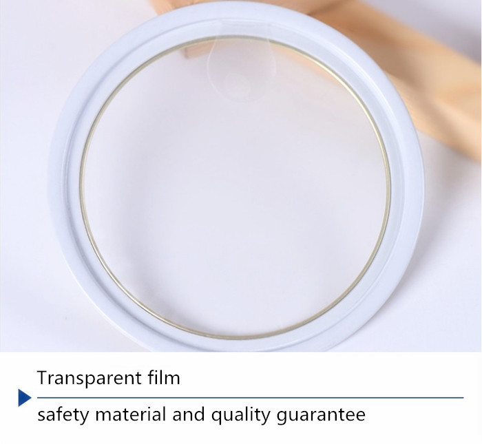 73mm Aluminum Can Lids Tight Sealing Film Easy Peel Off End For Milk Powder Can