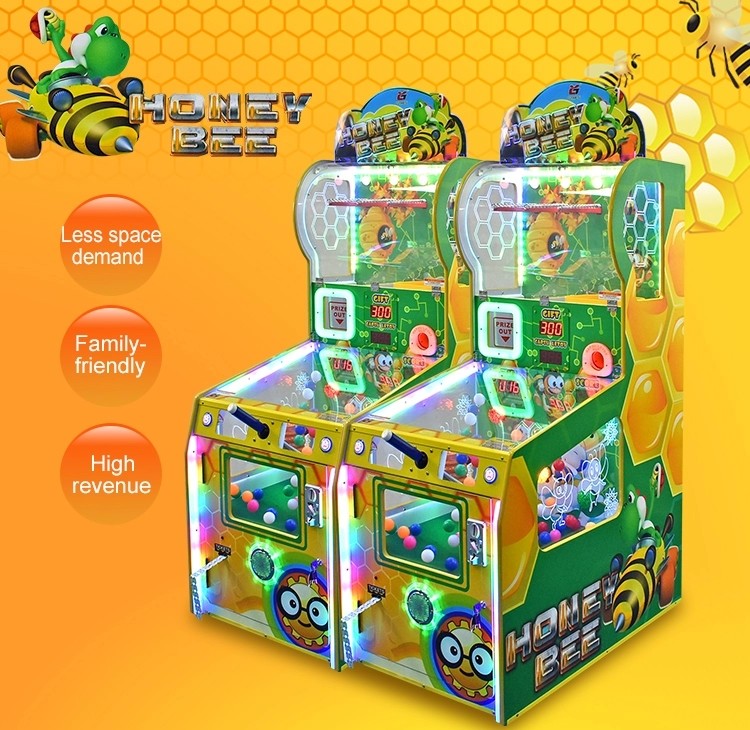 Honey Bee Ticket Redemption Arcade Machines With 12 Months Warranty