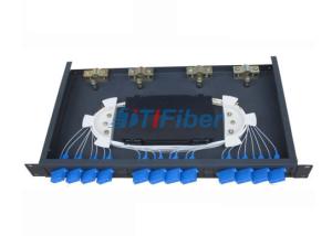 China Fiber Optic Termination Box ODF Box For SC FC LC Fiber Adapters wholesale
