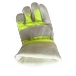 Goat Grain Leather Anti-slippery Work Gloves for Gardening/Construction