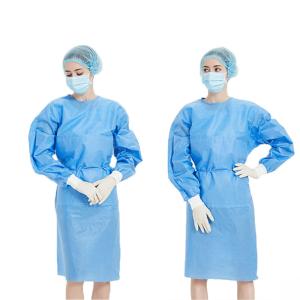 China Water Resistance EN1186 Patient Surgery Gown / S- XXL Surgical Gown wholesale