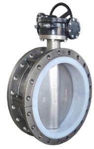 China Split Body Flange Butterfly Valve Concentric Butterfly Valve RPTFE Seat wholesale