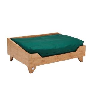 China OEM Solid Bamboo Cat Bed Frame For Small Medium Large Dog PET wholesale
