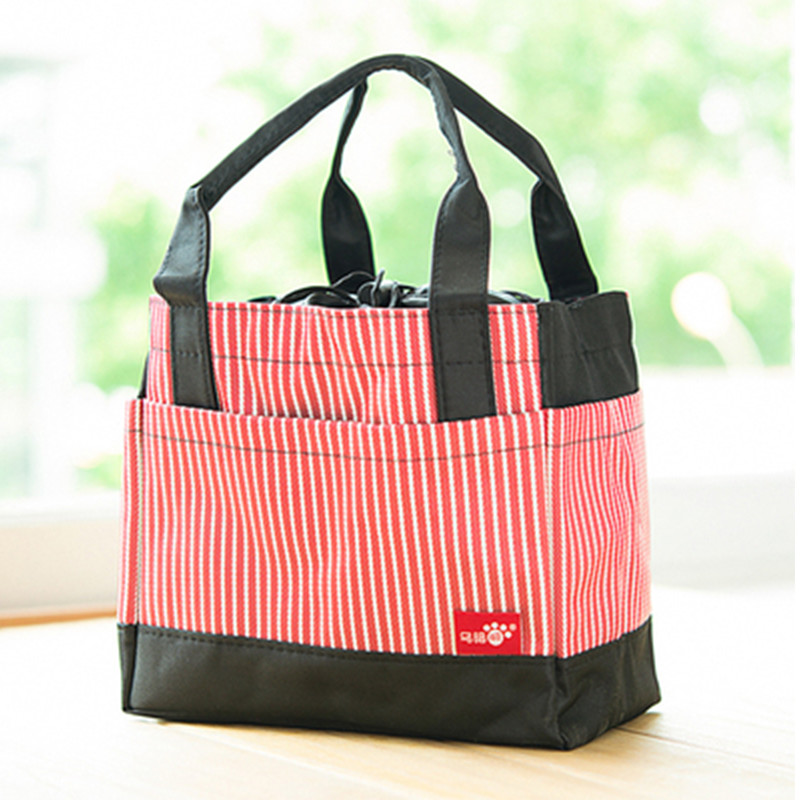 FDA Approved PEVA Lining Insulated Lunch Tote For Food