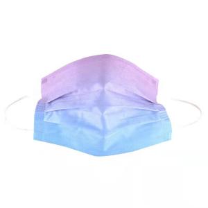 China Camouflage 3 Ply Medical Face Mask Earloop Disposable Surgical Mask Nonwoven wholesale