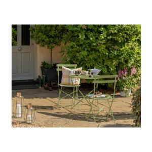 China Stylish Metal Steel Garden Set for Patio Garden Cottage W80xD68xH82cm Outdoor Bistro Set wholesale