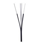 FTTx Fiber Optic Distribution Wooden Drum Indoor Flat Drop Cable with 1