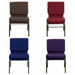 Customized Cushioned Church Chairs Iron Frame Comfortable Church Chairs