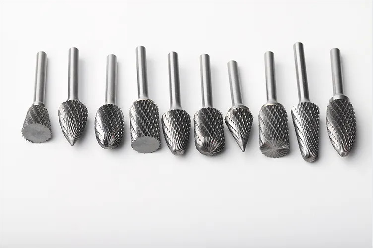 Tungsten Carbide Rotary Burrs Metal Working Cutters Grinders Engravers Rotary Files