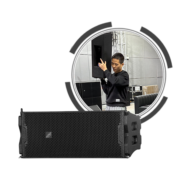ARE Audio Outdoor Line Array Dual 8 Inch PA System Professional Audio System Line Array Portable Line Array
