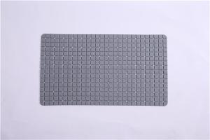 China Rectangle Shape 40*100cm Washable Bath Rugs With Suction Cups wholesale