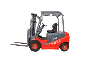 China 3.5 Ton Four Wheel Electric Forklift Truck ISO14001 SGS Approved wholesale
