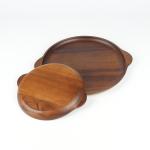 Premium Acacia Wood Tray – Elegant Serving Platter for Food, Drinks, or Home D