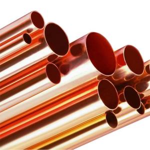 China 99% Pure Straight Copper Nickel Pipe 20mm 25mm 1/2&quot; 3/4&quot; For Refrigeration wholesale