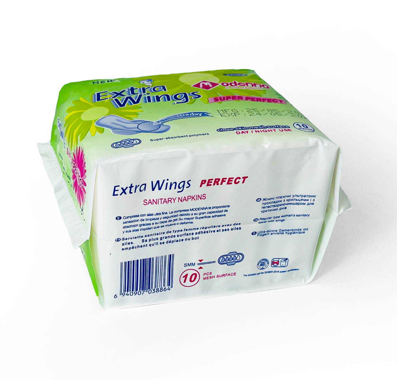 Disposable Feminine Cotton Menstrual Sanitary Pads For Women Negative Ion Napkin