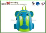 Waterproof Kids Animal Backpack , Personalised Toddler Backpack Elephant Style