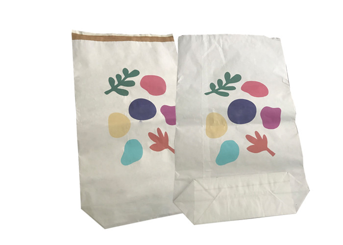 Agriculture Product Packaging Paper Bag 20kg 25Kg For Wheat Flour Milk Powder