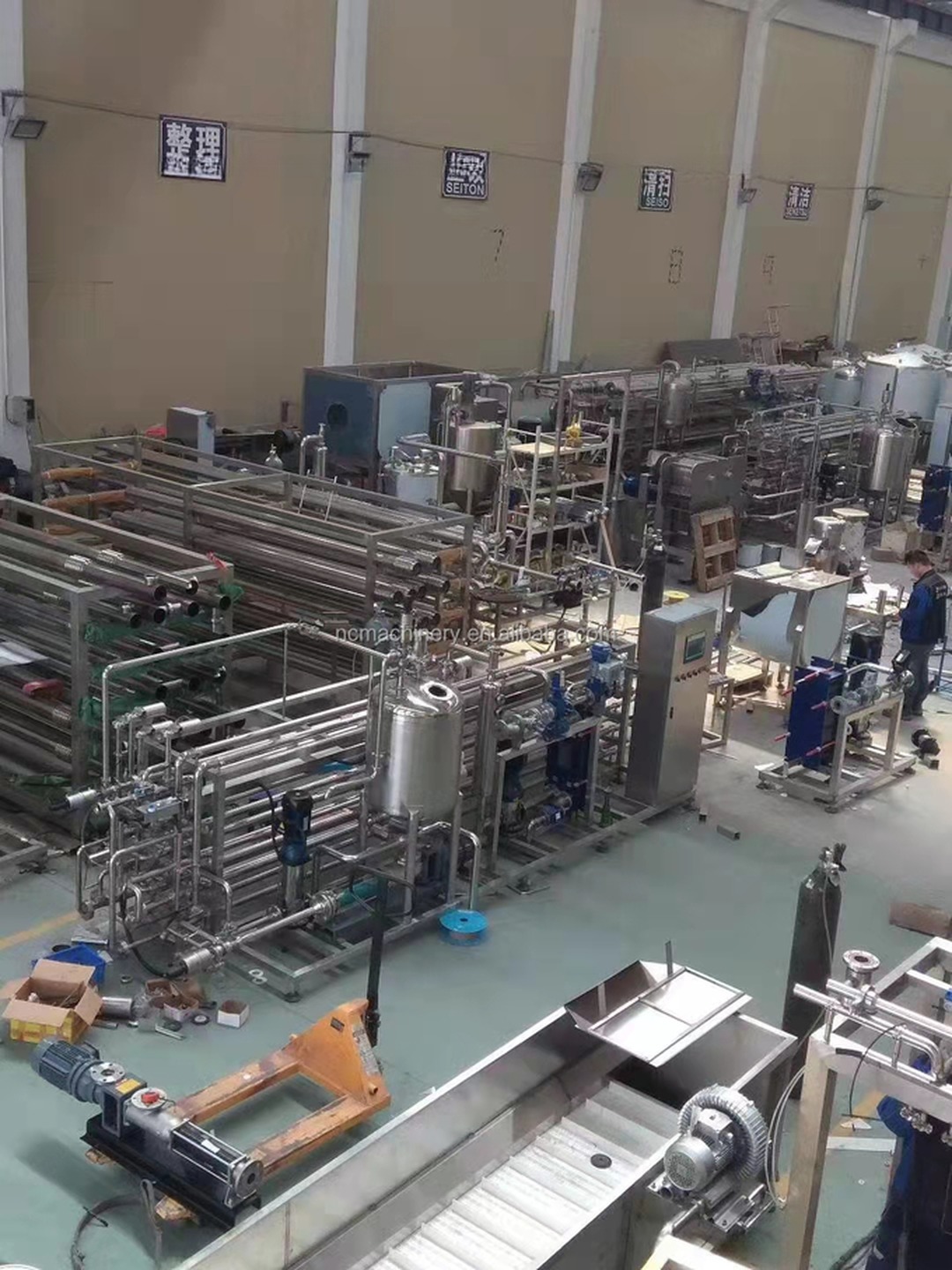 Tomato Strawberry Paste Tube in Tube Pasteurizer For Sterilizing Tomato Paste Processing Line