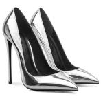 Anti Slippery 12cm Women'S Stilettos Shoes JBPU0502 Red / Black