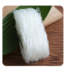 Clear White Halal Mung Bean Longkou Vermicelli 100G 250G 500G for Customized Packaging