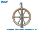 Durable Bundled Conductor Pulley Stringing Equipment Large Diameter Wheels