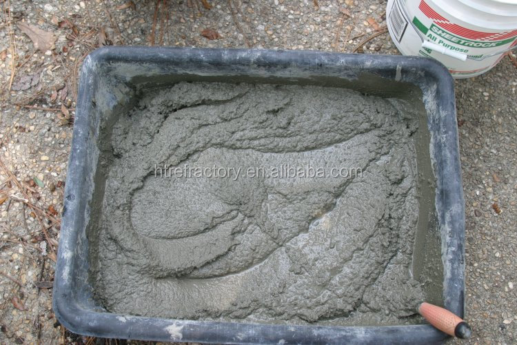 1-3 min Binding Time High Refractoriness 2000 Furnace Cement for Kiln Furnace Masonry