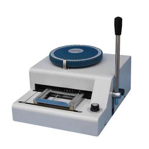 China Ukraine PVC card bank card credit card embosser wholesale