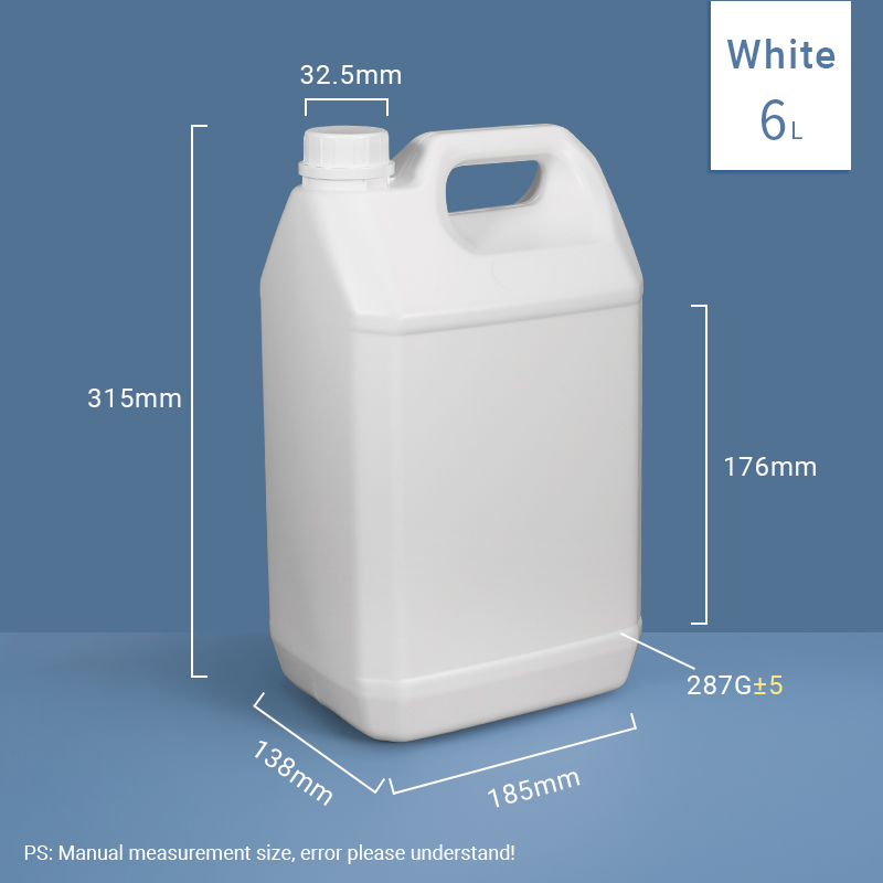 HDPE 500ml Thick Fluorinated Bottle for Chemical Reagent and Organic Solvent Packaging