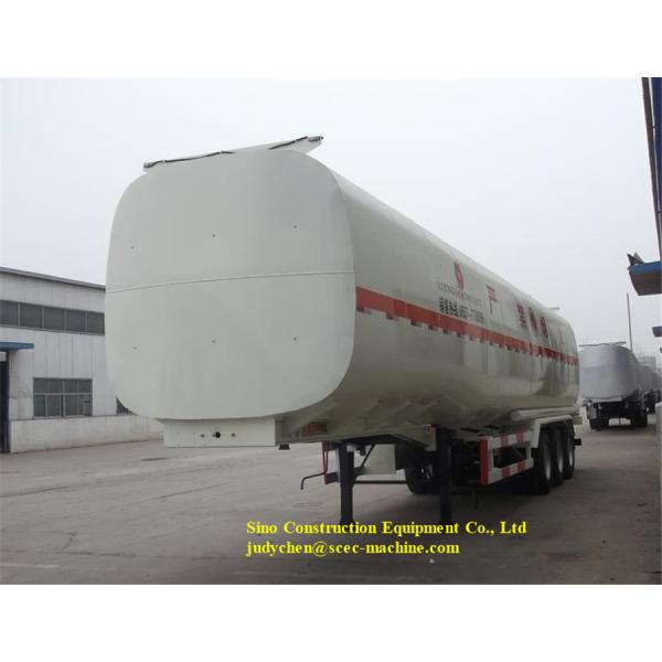 45000L Lpg Tanker Trailer Heavy Duty Tank Semi Trailer Sinotruk 3 Axles