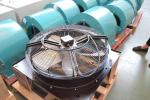 850rpm Three Phase Six Pole Axial Ventilation Fan 560mm Blade