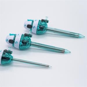 China 5/10/12mmx100mm Visual Puncturing Disposable Laparoscopic Optical Trocars wholesale