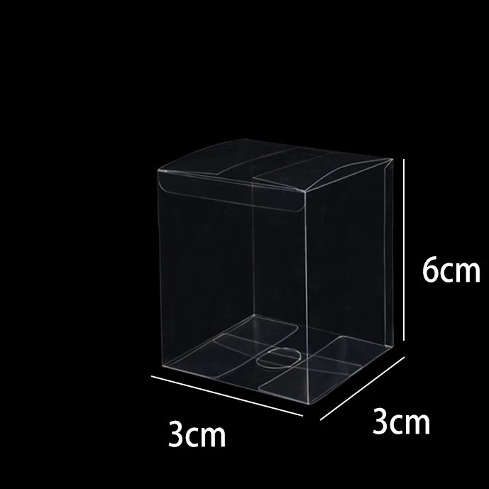 Hot Selling PET Packing Box Custom Clear Transparent Folding Square Box