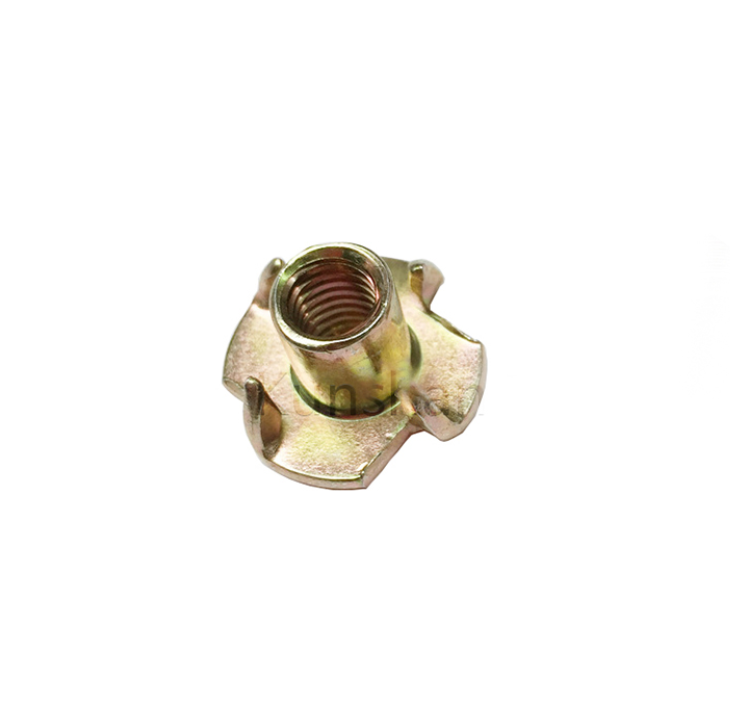 Pronged Tee Blind Furniture Tee Nut Stainless Steel Hardware Furniture Insrt Tee Nuts With Pronge