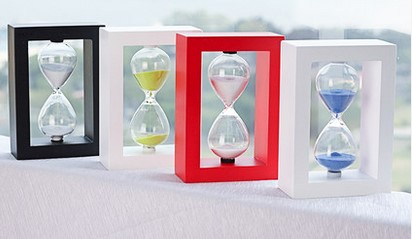 Wholesale Wooden Frame Sand Timer Tea Hourglass For Decorations