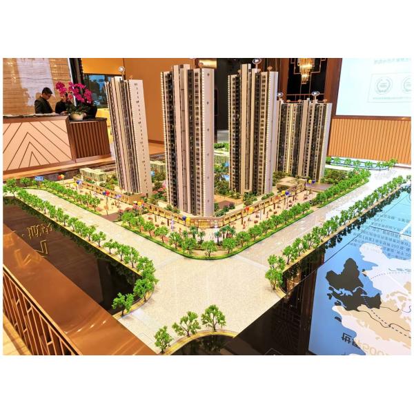 1:100 Architectural Scale Model Modern Residential Architectural Models