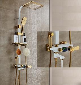 China Thermostatic 35mm White 314SUS Bathroom Shower Faucet wholesale