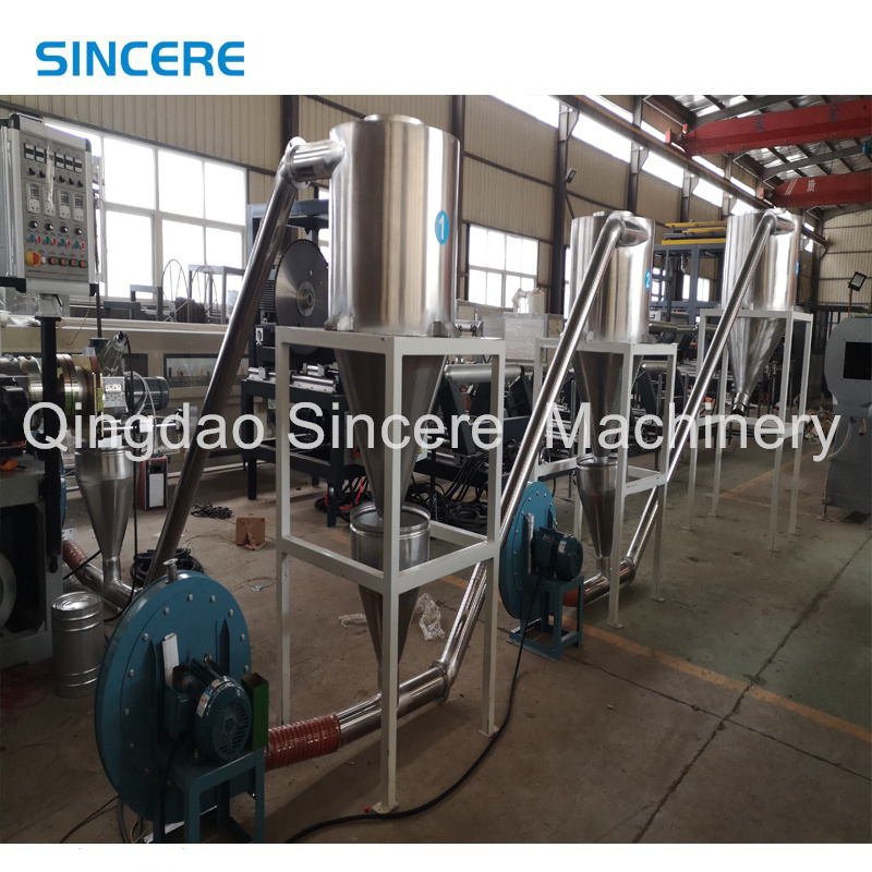 Waste PVC WPC Plastic Pelletizing Line Granulating Machine Hot Cut Type